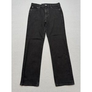 GAP Straight Leg Jeans in Black